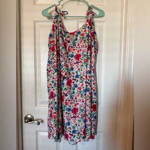 SHEIN Floral Mini Dress - Multicolor